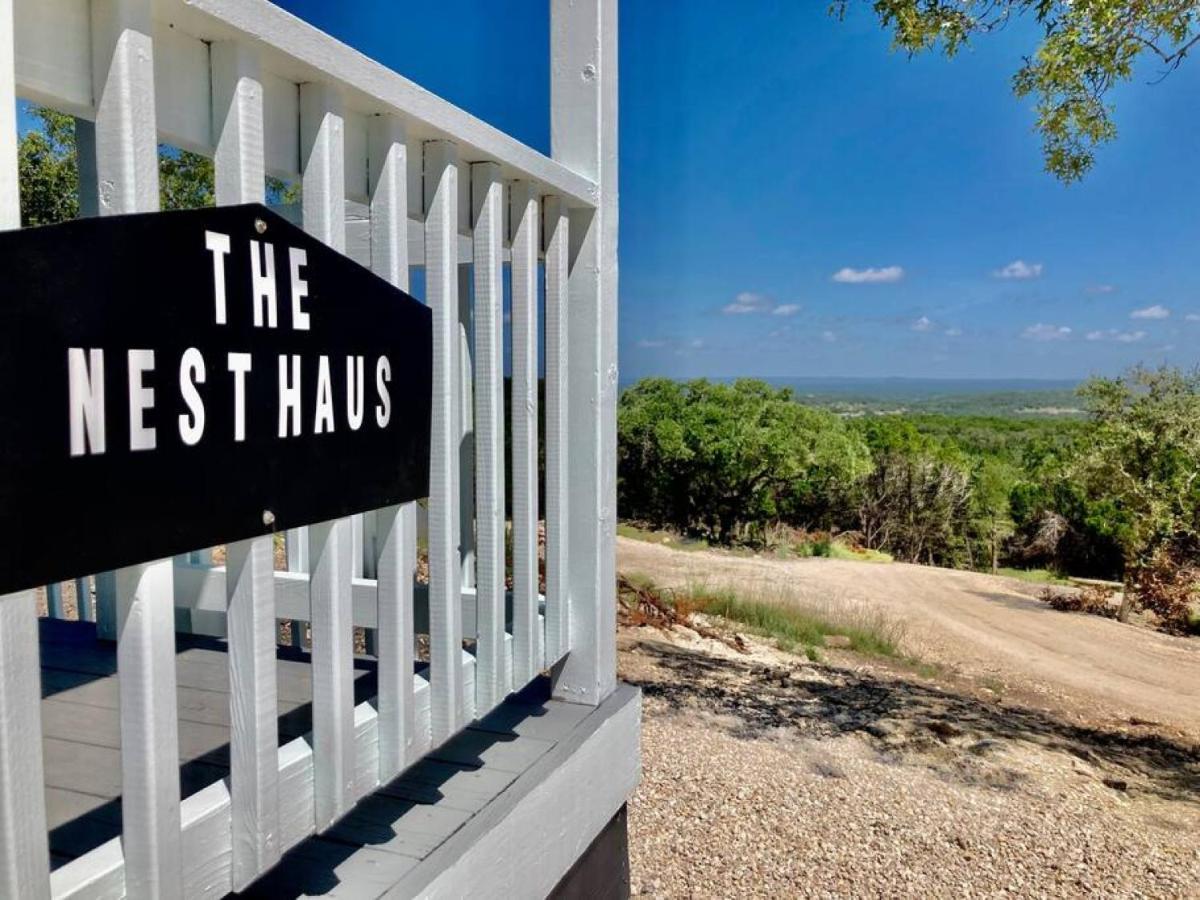 فيلا Nest - Texas Tiny House With A Big View Spring Branch المظهر الخارجي الصورة